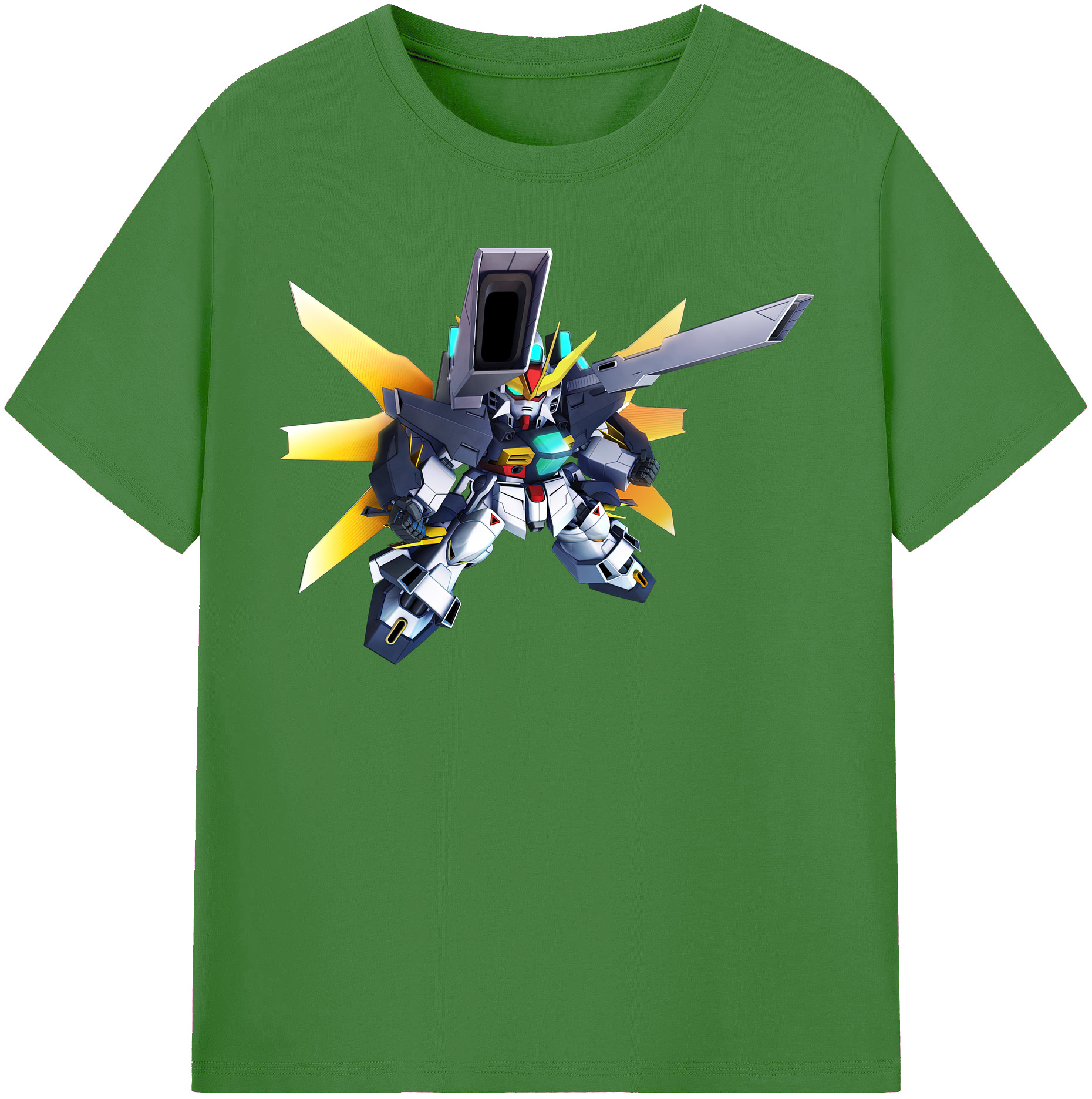 （画像用） 機動戦士ガンダム Mobile Suit Gundam レディースカジュアルプリントTシャツ（綿100％）